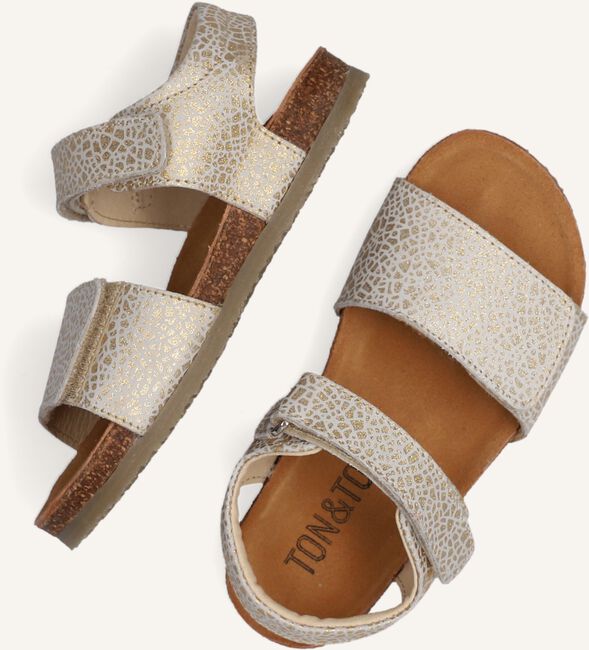 Gouden TON & TON Sandalen E1869-212 Gouden TON & TON Sandalen E1869-212 - large