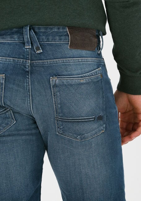 Blauwe PME LEGEND Slim fit jeans COMMANDER BLUE TINTED DENIM - large