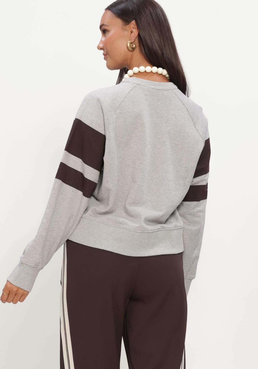 CO'COUTURE ERISCC COLLEGE SWEAT Pulls & Gilets en gris - large