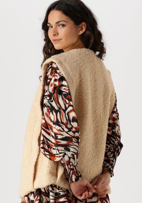 Beige STUDIO AMAYA Gilet COCO - large