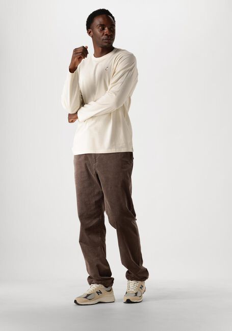 STRØM Clothing Chandail LONGSLEEVE en beige - large