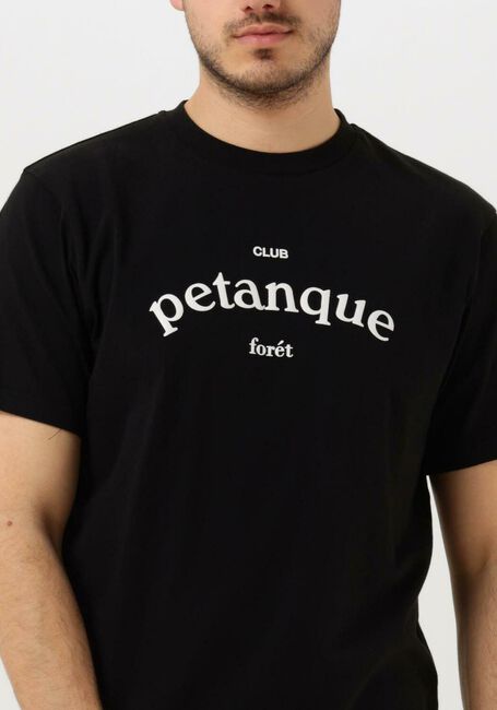 FORÉT T-shirt PETANQUE en noir - large