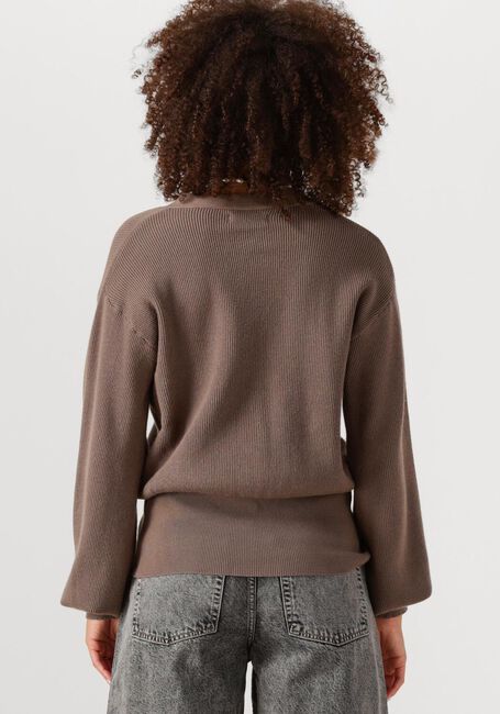 YDENCE Gilet CARDIGAN JANELLA en marron - large