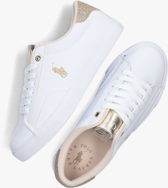 Witte POLO RALPH LAUREN Lage sneakers THERON V - large