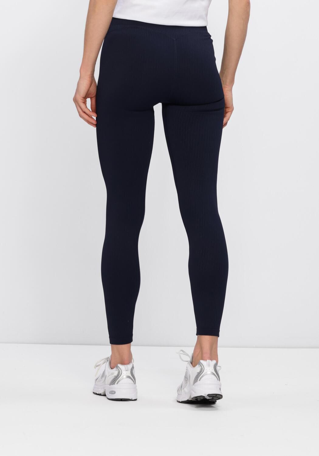 Donkerblauwe AIM'N Tops & T-shirts RIBBED SEAMLESS TIGHTS - large