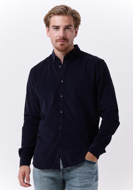 DSTREZZED Chemise décontracté BUTTON DOWN SHIRT BABYCORD Bleu foncé - large