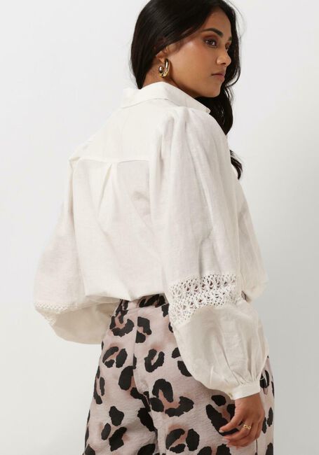 Gebroken wit NUKUS  LETTIE BLOUSE EMBROIDERY - large