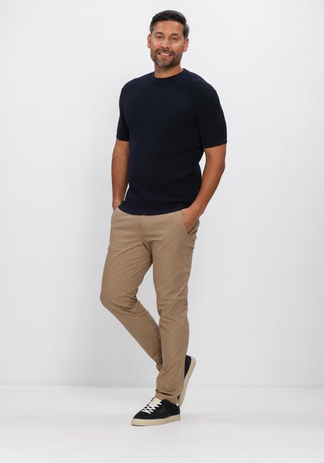 GENTILUOMO T-shirt ROUND NECK SS Bleu fonc&eacute; - large