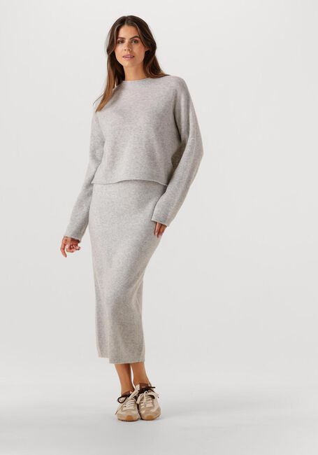 AMERICAN VINTAGE Jupe midi RAXOW-B Gris clair - large