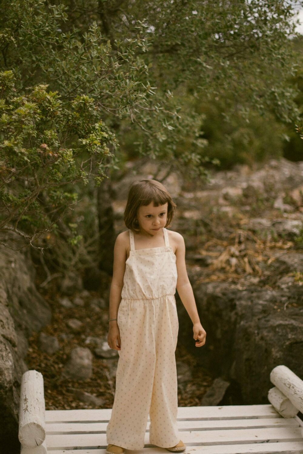 LIL' ATELIER Combinaison NMFFAMAJA LOOSE ANCLE OVERALL &Eacute;cru - large