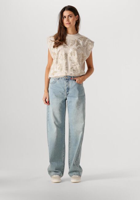 SUMMUM Straight leg jeans STRAIGHT FIT JEANS VINTAGE en bleu - large