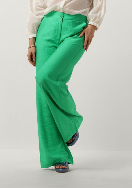 POM AMSTERDAM Pantalon large LUSH GREEN PANTS en vert - large