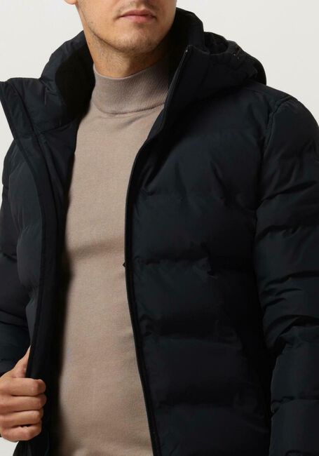 CAST IRON Veste matelassé HOODED JACKET DEWSTER SPEEDGUARD Bleu foncé - large