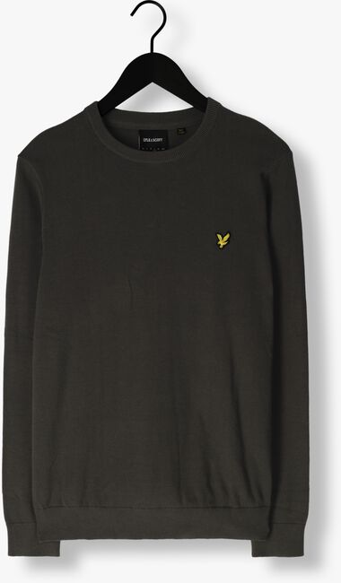 LYLE & SCOTT T-shirt COTTON CREW NECK JUMPER Gris foncé - large