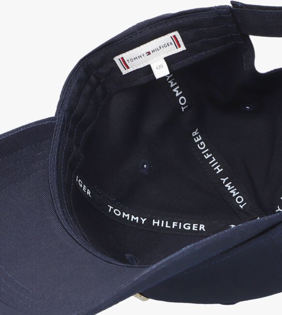 Blauwe TOMMY HILFIGER Pet ICONIC PREP CAP - large