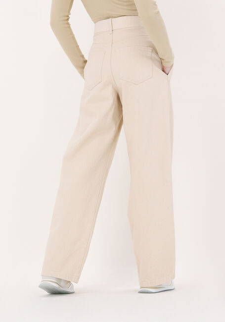 Ecru VANILIA Wijde broek WIDE PLEATED DENIM - large