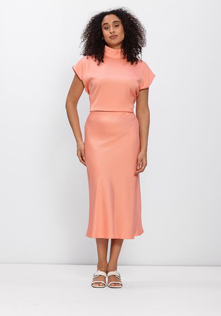 DRYKORN Jupe midi URA en orange - large