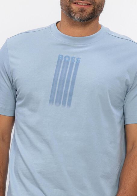 BOSS ORANGE T-shirt TE_BASS Bleu clair - large