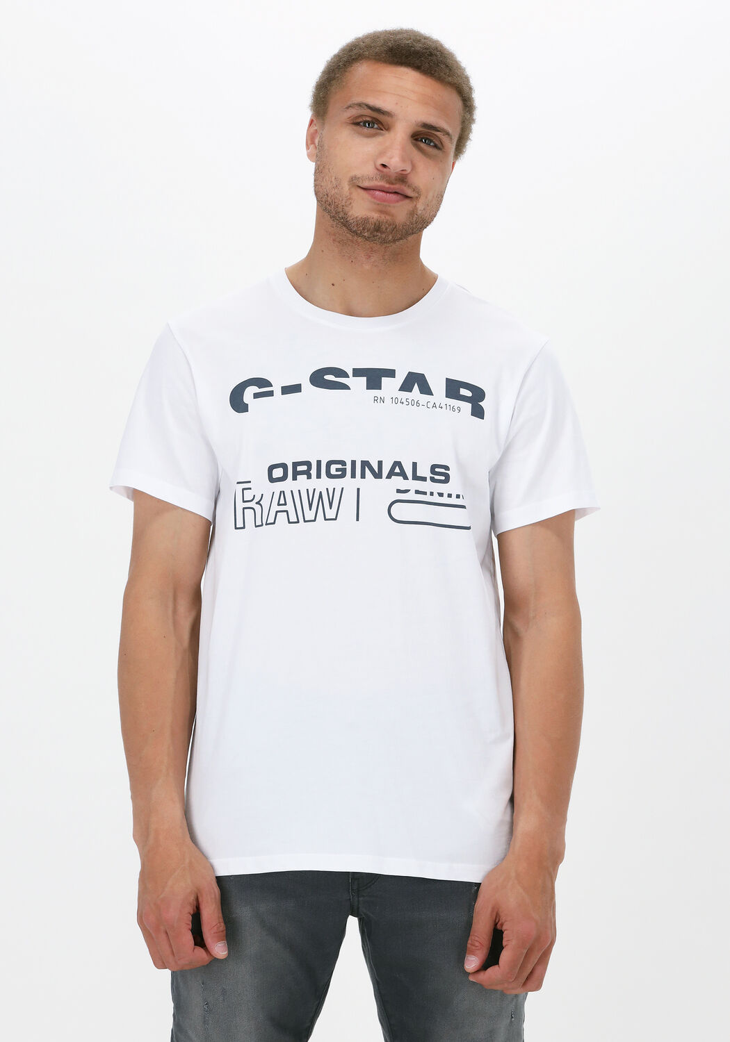 G star hotsell witte t shirts