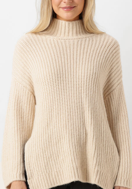 Beige DANTE6 Trui RAYURE OVERSIZED SWEATER - large