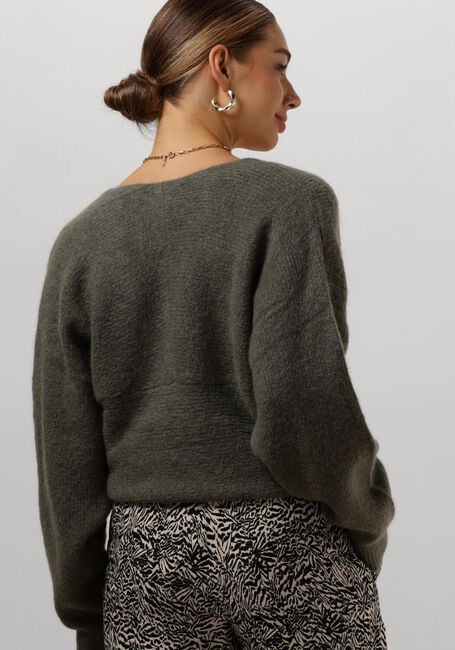 MSCH COPENHAGEN Pull MSCHZINELLE HOPE WRAP PULLOVER en vert - large