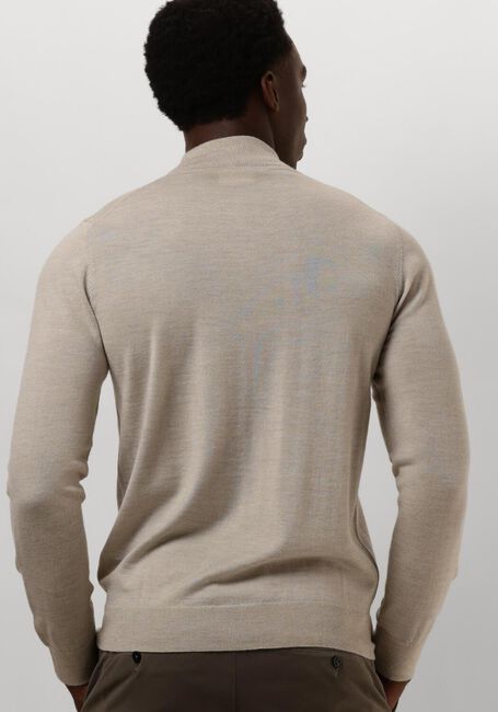Beige PROFUOMO Trui PULLOVER MOCK - large