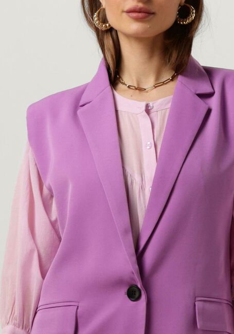 Paarse YDENCE Blazer GILET LIMA - large
