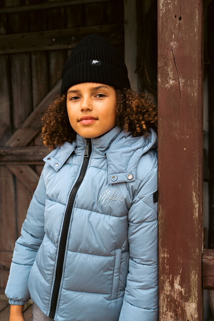Blauwe MALELIONS Gewatteerde jas DONN PUFFER - large