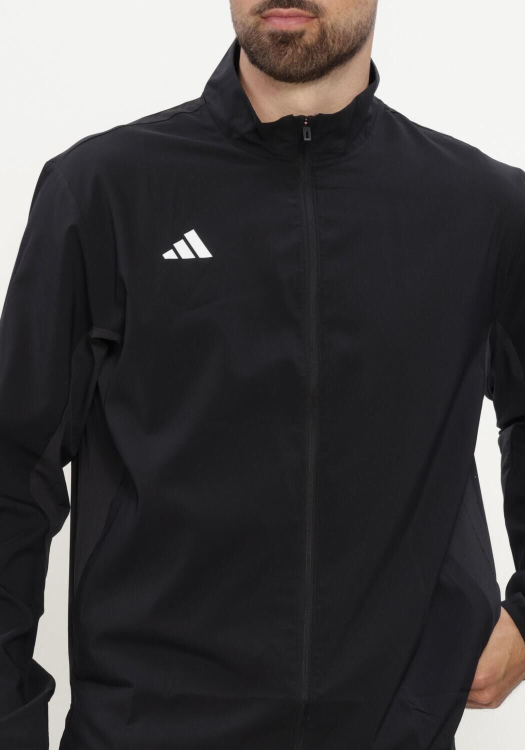 Zwarte ADIDAS Jack ADIZERO E JCKT - large