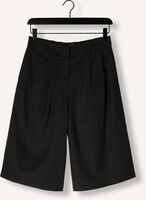 Zwarte WITHBLACK Wijde broek WBLSELMA WIDE LINEN BERMUDA Zwarte WITHBLACK Wijde broek WBLSELMA WIDE LINEN BERMUDA - medium