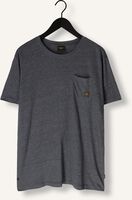 Grijze PME LEGEND T-shirt SHORT SLEEVE R-NECK LINEN JERSEY Grijze PME LEGEND T-shirt SHORT SLEEVE R-NECK LINEN JERSEY - medium