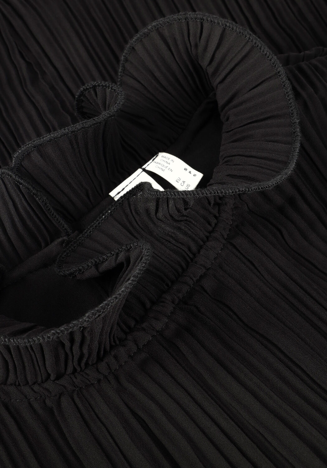 Zwarte Y.A.S. Top YASPHILINA LS HIGH NECK TOP - large