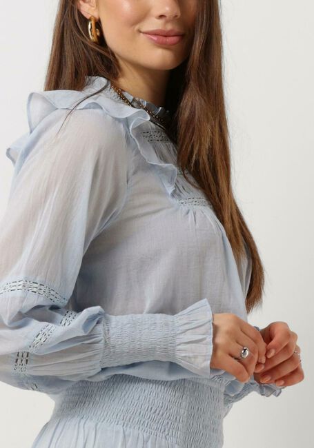 NOTRE-V VOILE BLOUSE Blouses Bleu clair - large