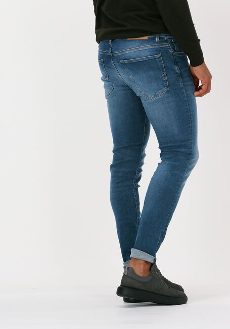 Blauwe SELECTED HOMME Slim fit jeans SLHSLIM-LEON 6266 M.B SU-ST JE - large