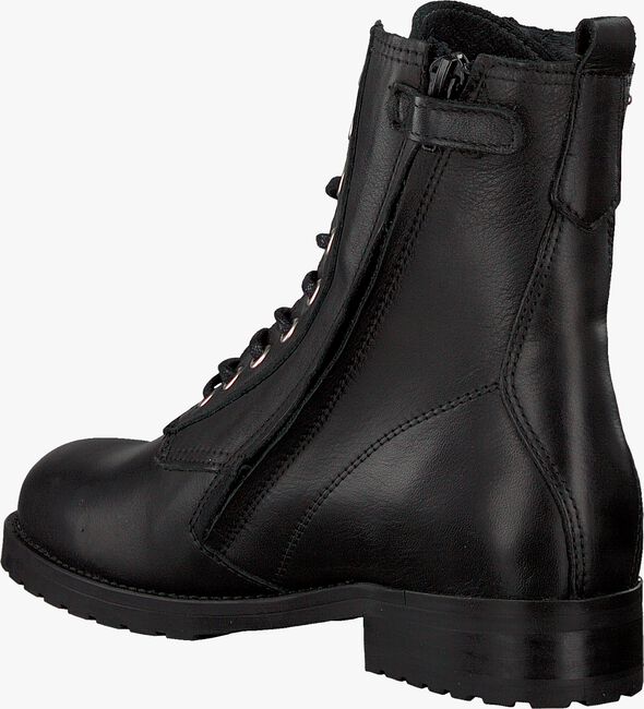 HIP Chaussures à lacets H1167 en noir  - large