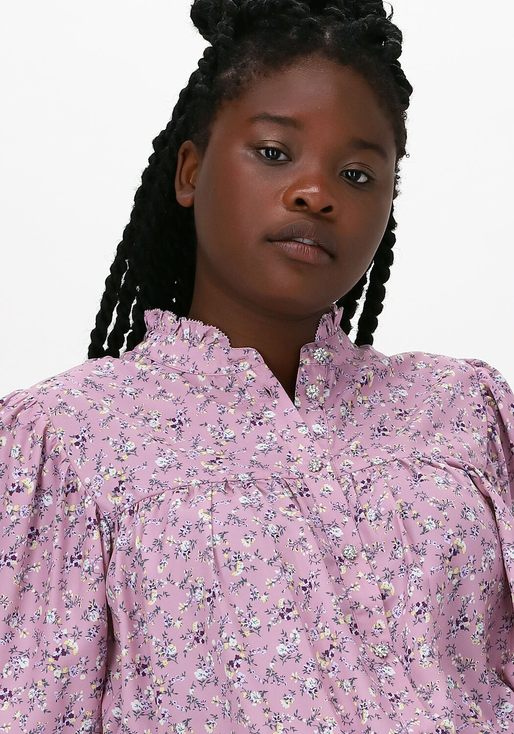 LOLLYS LAUNDRY Blouse CARA Lilas Omoda