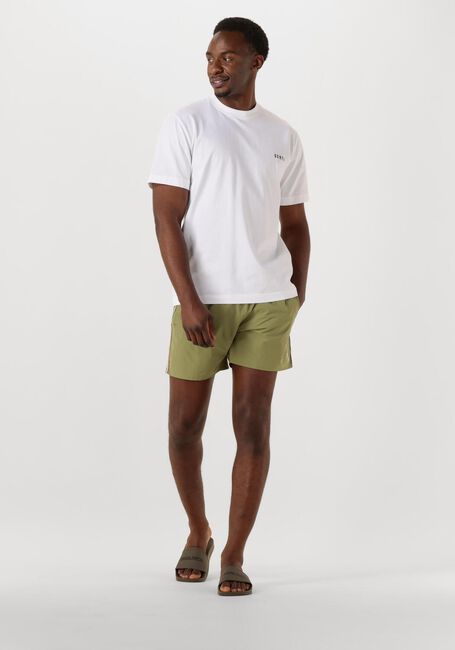 BOSS BLACK Shorts de bain ICONIC en vert - large