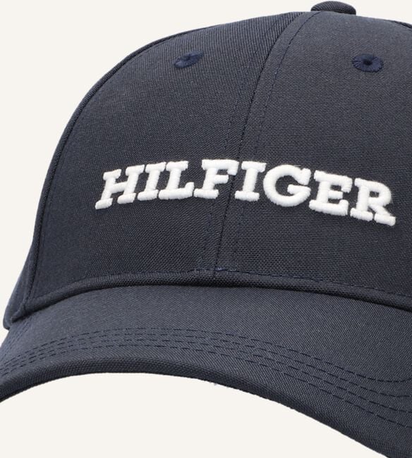 Blauwe TOMMY HILFIGER Pet TH MONOTYPE CANVAS 6 PANEL CAP Blauwe TOMMY HILFIGER Pet TH MONOTYPE CANVAS 6 PANEL CAP - large