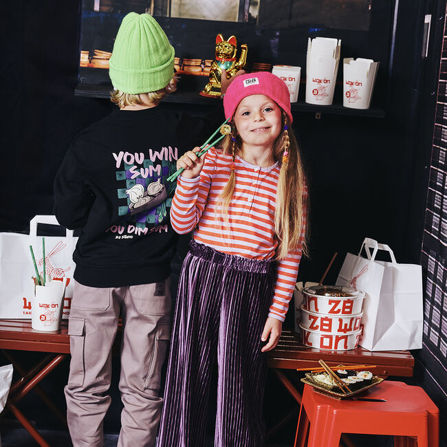 Paarse Z8 Wijde broek MARAL - large