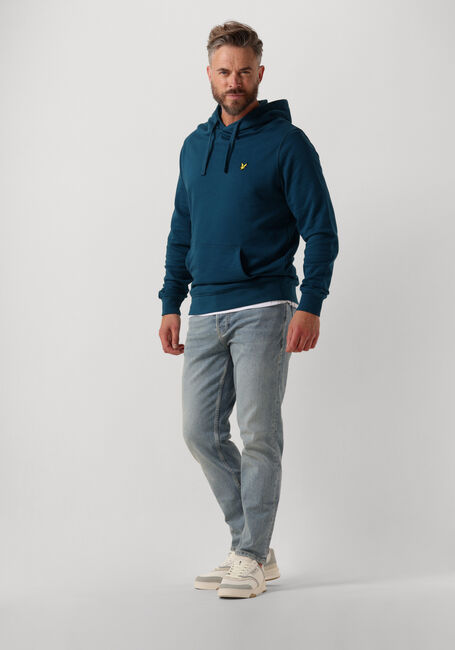 LYLE & SCOTT PULLOVER HOODIE Pulls & Gilets en bleu - large