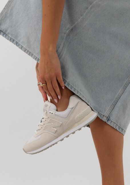 NEW BALANCE Baskets basses WL574 en beige - large