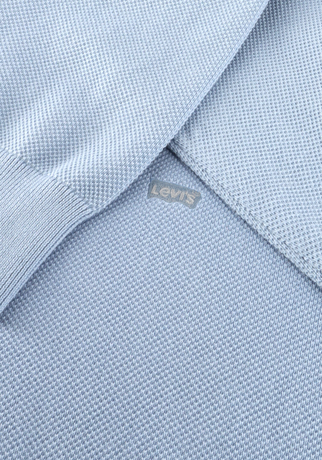 LEVI'S Pull LIGHTWEIGHT HM SWEATER RUTABAGA PIQUE Bleu clair - large
