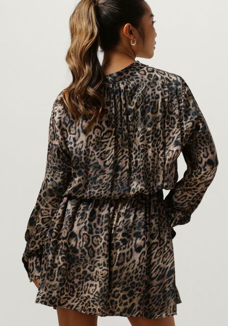EST'SEVEN Mini robe EST’JOURNEE DRESS BAMBU en marron - large
