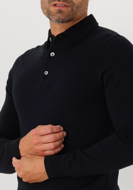 PROFUOMO Pull POLO ONEPIECE LUXURY BASIC Bleu foncé - large