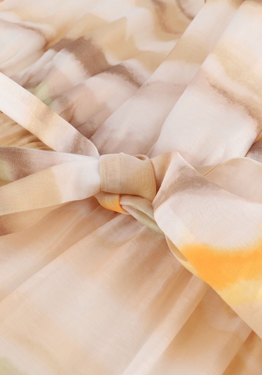 MINIMUM Robe midi SKIVIA en beige - large