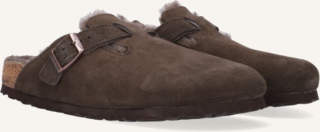 Bruine BIRKENSTOCK Pantoffels BOSTON VL DAMES Bruine BIRKENSTOCK Pantoffels BOSTON VL DAMES - large