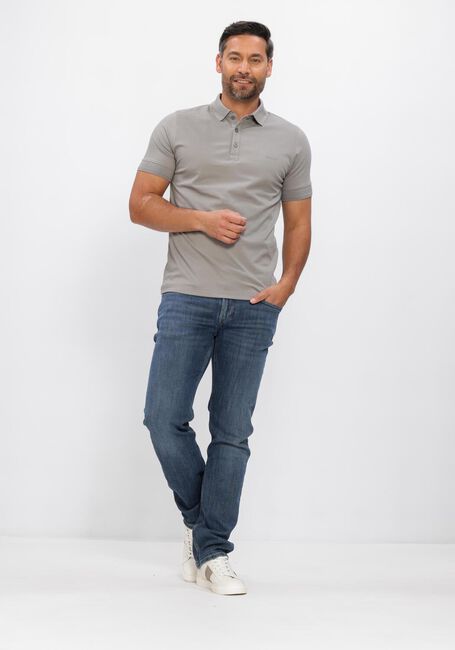 Taupe GENTI Polo POLO 3 BUTTON SS 1219 - large