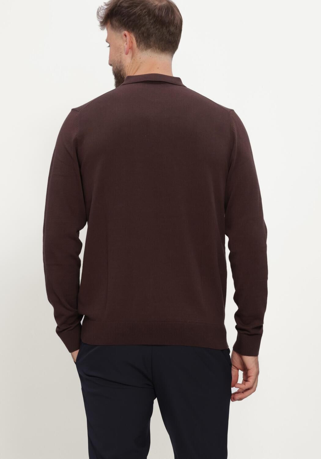 SAINT STEVE Polo BEREND-S en marron - large