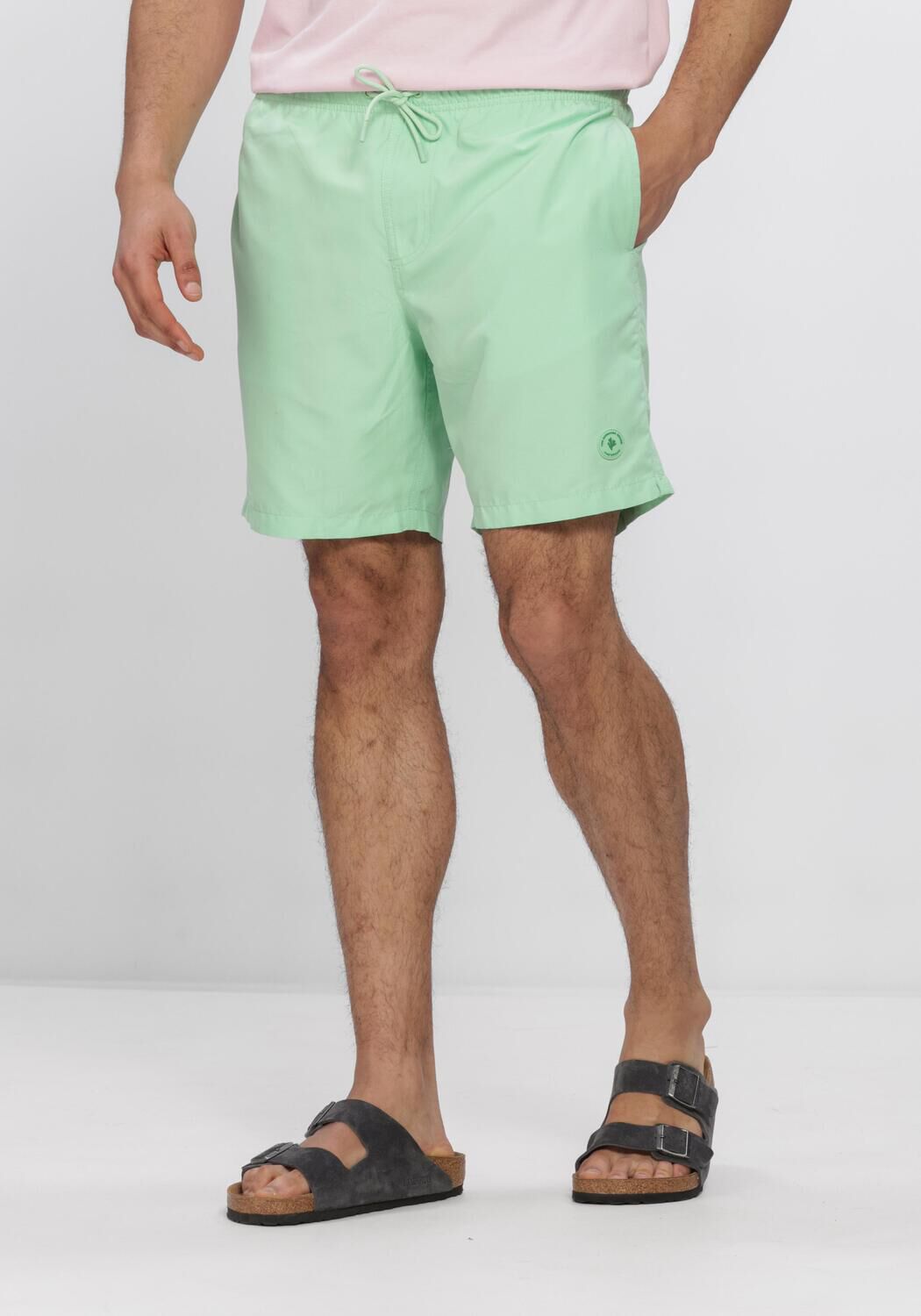 Groene SHIWI Zwembroeken MEN MIKE SWIM SHORTS 7 INCH SOLID - large