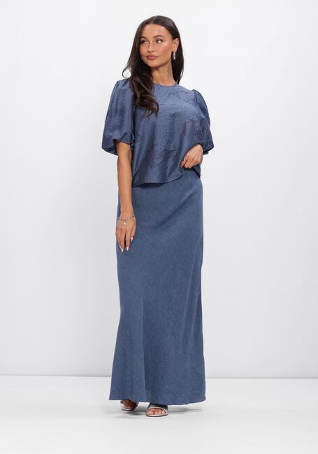 Blauwe MSCH COPENHAGEN Rokken MSCHVIANA GINIA SKIRT - large